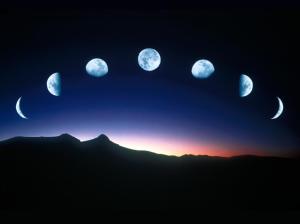 Fazele Lunii. Foto: planetsforkids.org